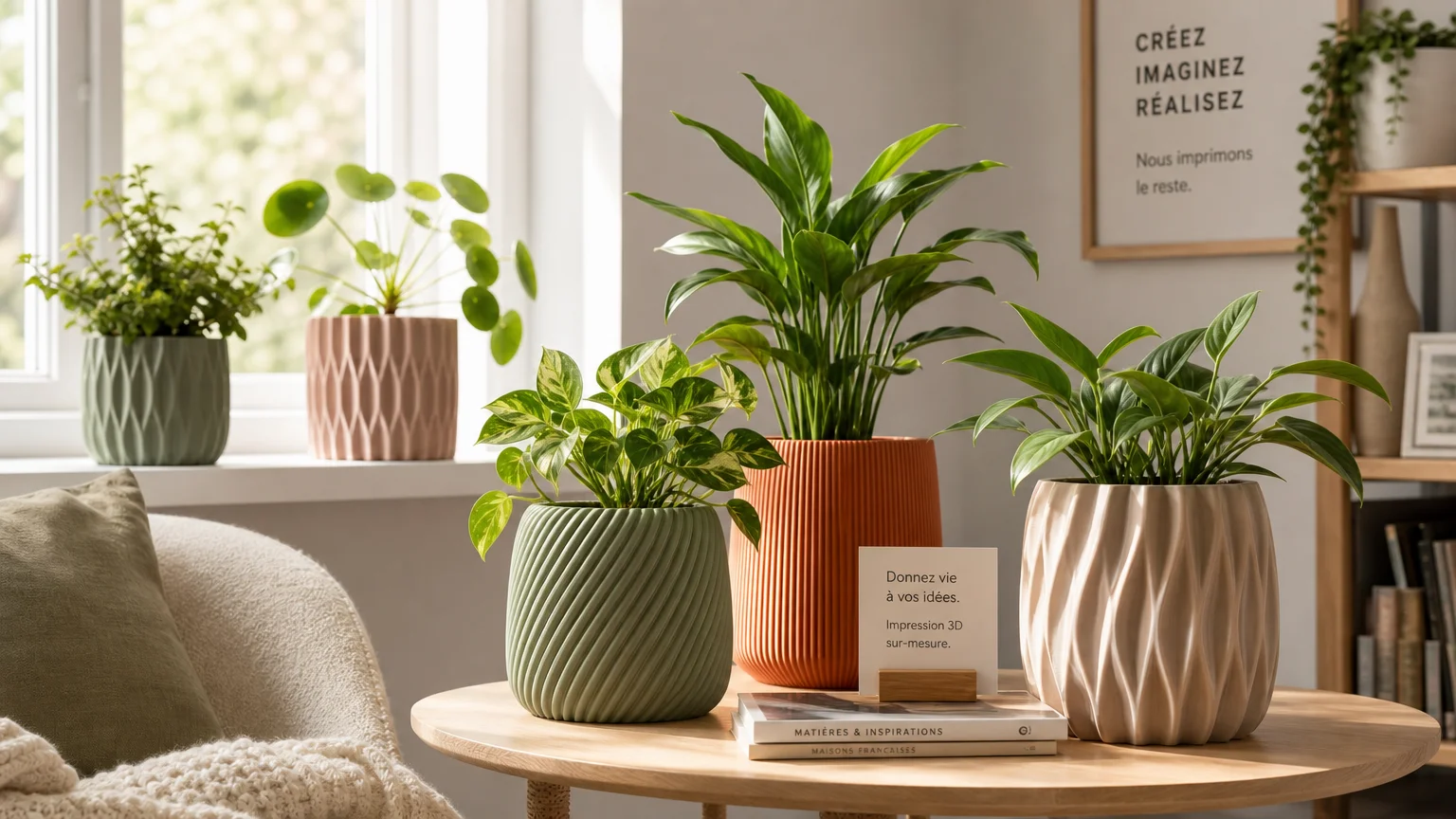 Cache-pot en impression 3D : créer et choisir en 2026