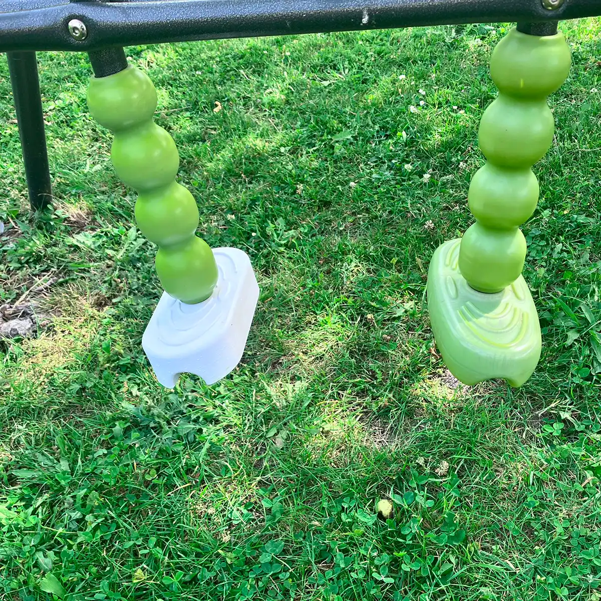 Réparation d’une balançoire grâce à une pièce imprimée en 3D